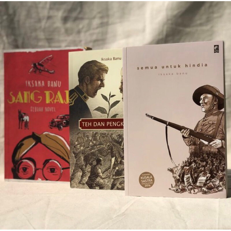 Jual Novel Rasina, Teh dan Pengkhianat, Semua Untuk Hindia, Sang Raja ...