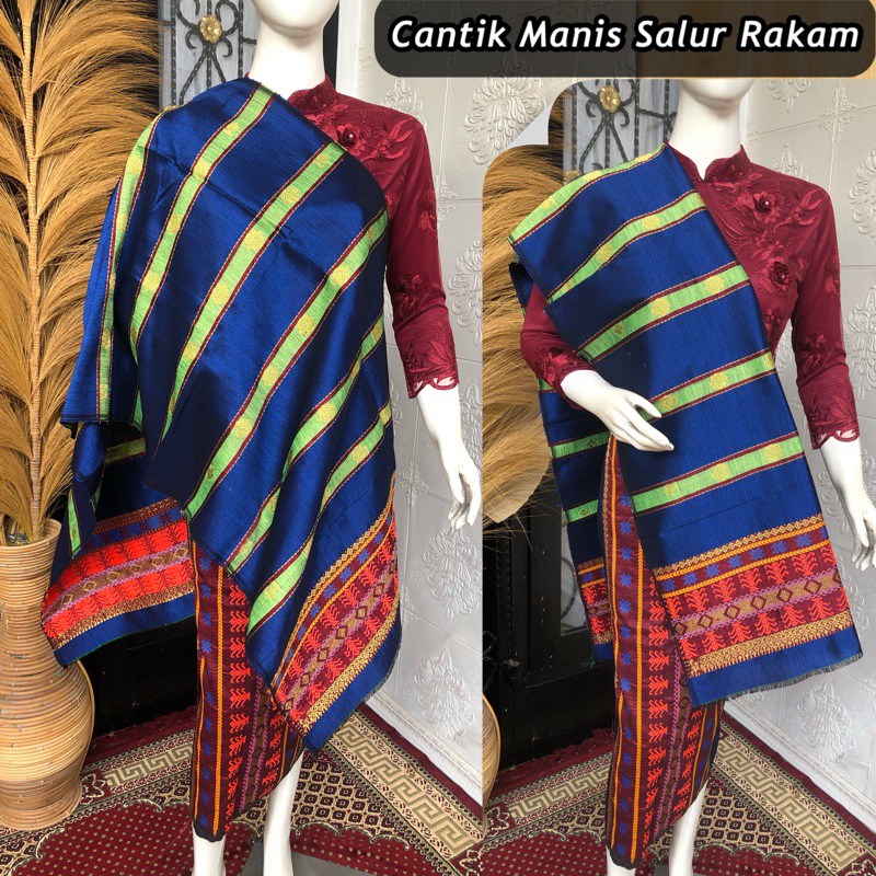 Jual Songket Cantik Manis Rakam & Salur Rakam / Songket Tenun Palembang ...