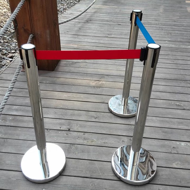 Jual Standing Barrier Tiang Antrian Railing Stand Pembatas Antrian Stainless Shopee Indonesia 0566