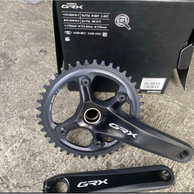 Jual Crankset Crank sepeda gravel roadbike SHIMANO road GRX FC-RX 810 1 ...