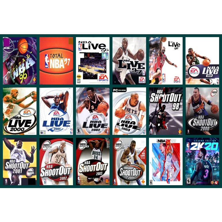 Jual NBA Classic Game Paket Lengkap SEMUA SERI untuk PC Laptop | Shopee ...