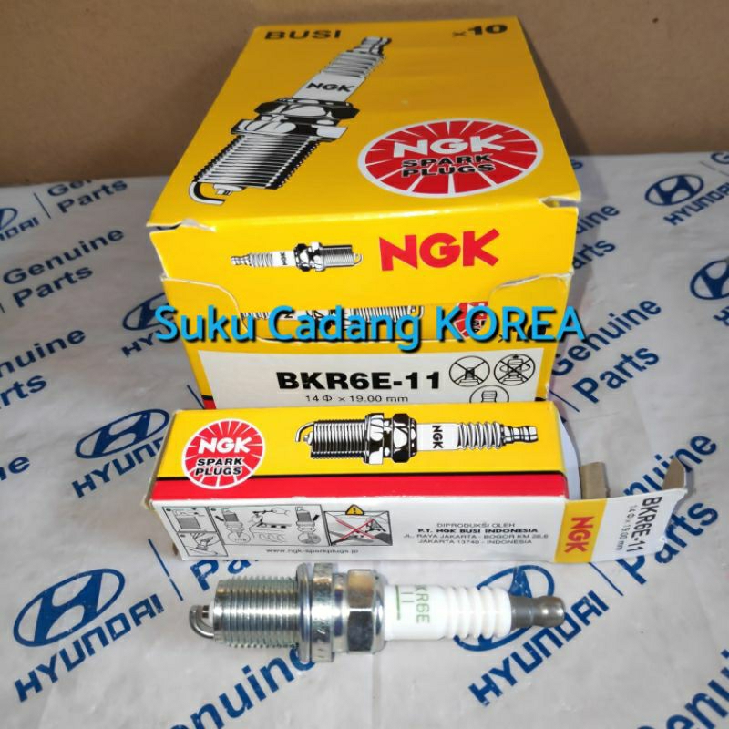 Jual Busi NGK BKR 6E - 11 untuk Hyundai Accent Verna Avega Getz Matrix ...