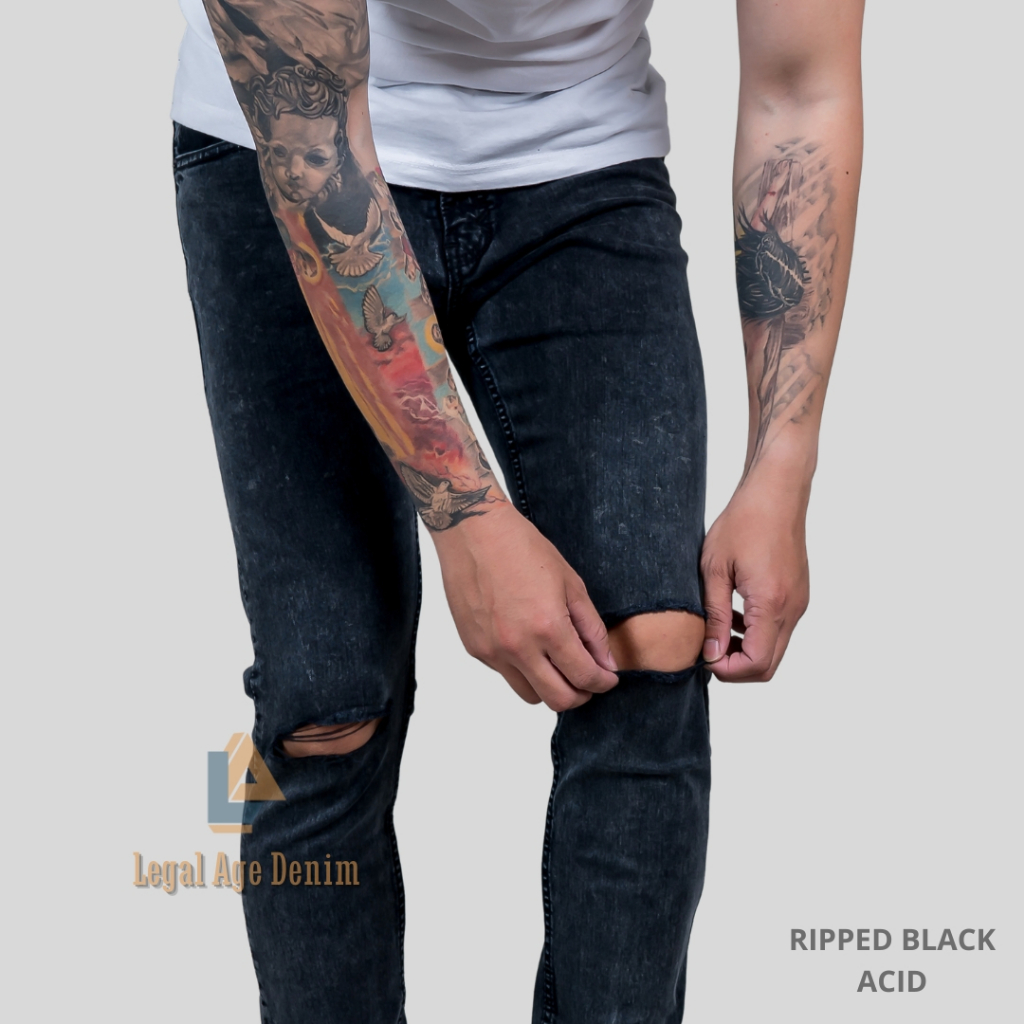 Jual Legal Age Acid Jeans Collection L Awears Best Seller Shopee