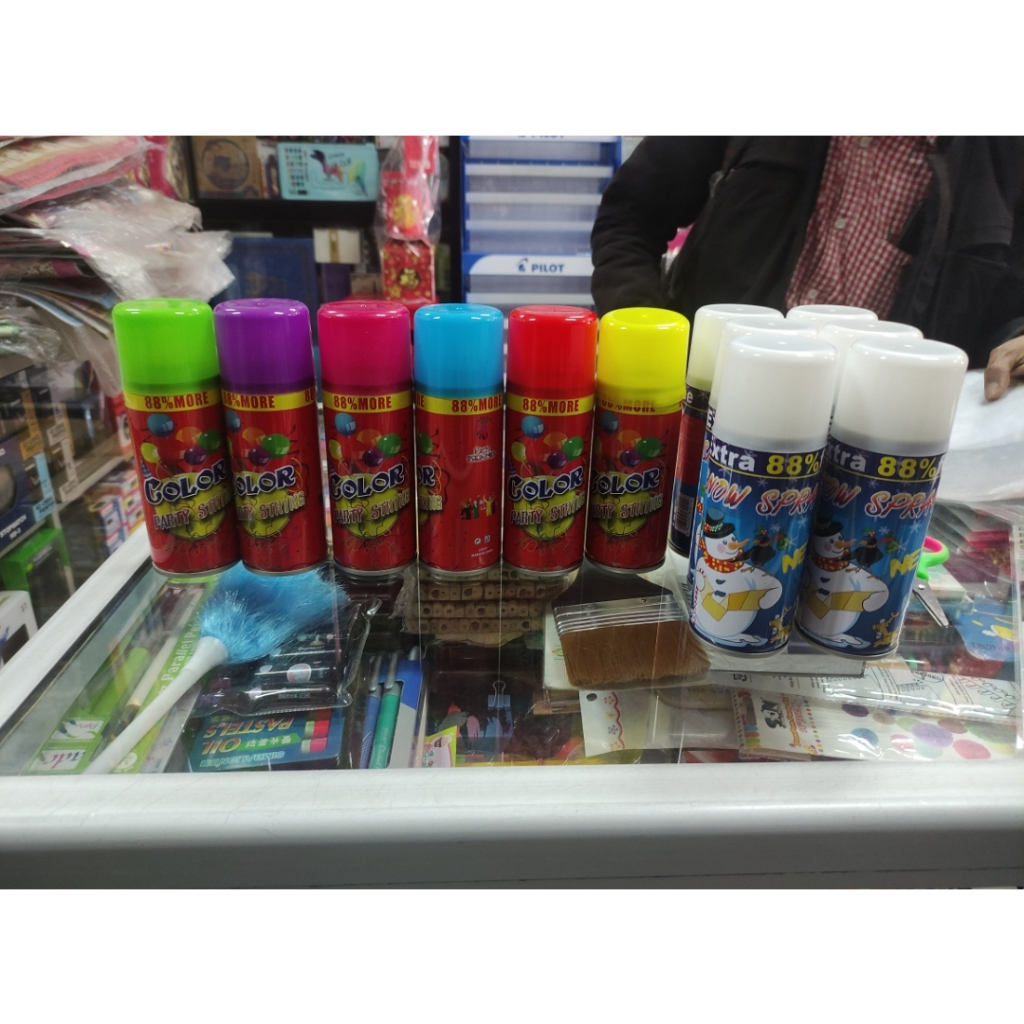 Jual string spray / snow spray untuk acara ultah khusus pulau jawa ...