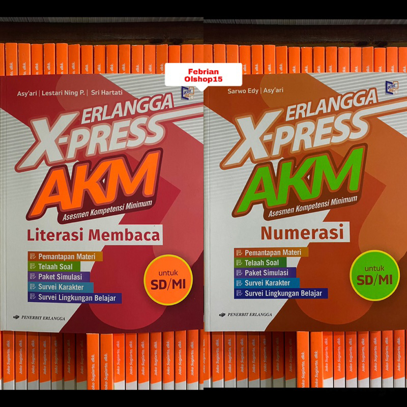 Jual Buku Erlangga X Press Akm Asesmen Kompetensi Minimum Sd Mi