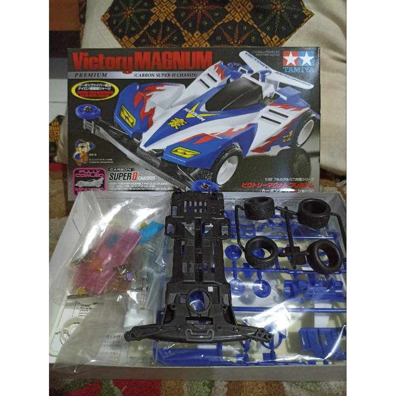 Jual Tamiya Victory Magnum Premium Chassis Super 2 Carbon Original ...