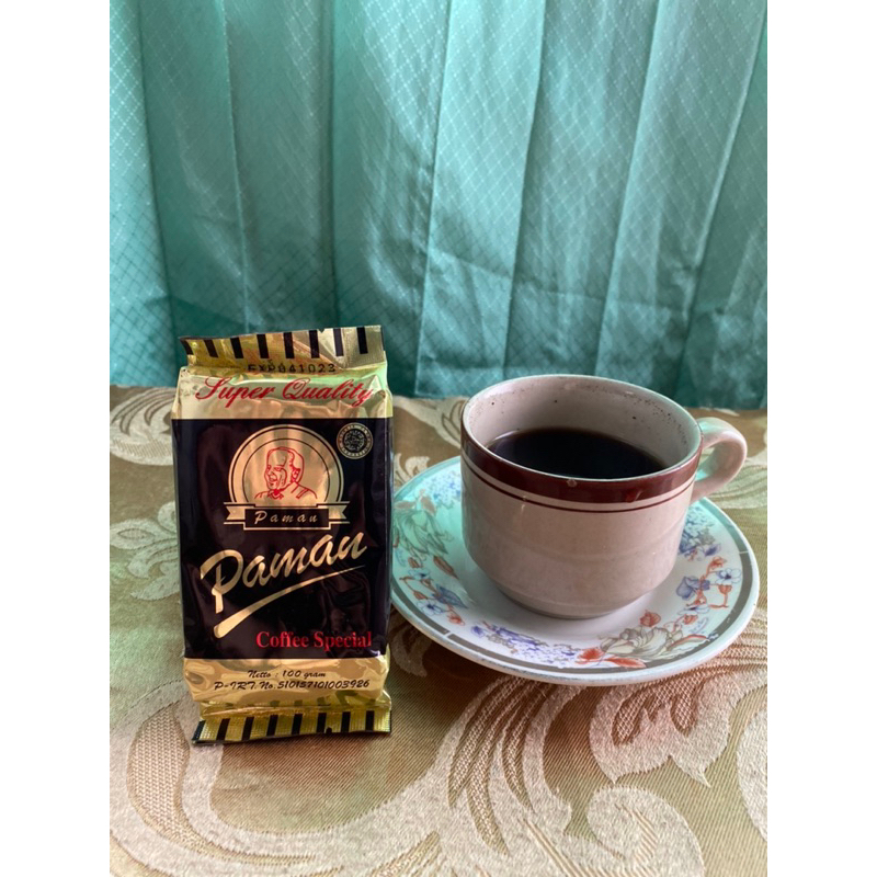 Jual KOPI BUBUK PAMAN 100 GRAM/KHAS JAMBI/PADANG | Shopee Indonesia