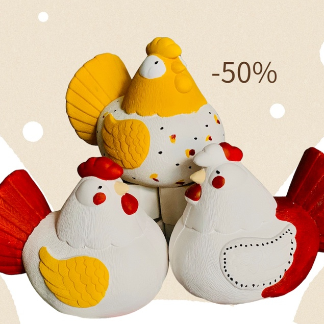 Jual celengan ayam gypsum | Shopee Indonesia