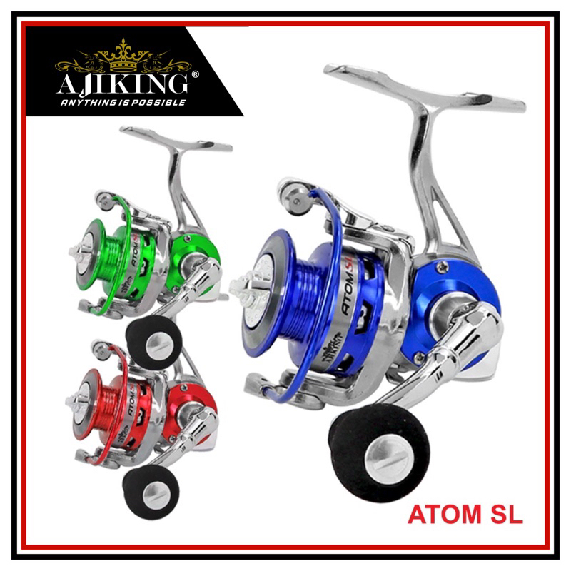 Jual AJIKING ATOM SL REEL PANCING 500 ULTRALIGHT METAL BODY SPINNING ...