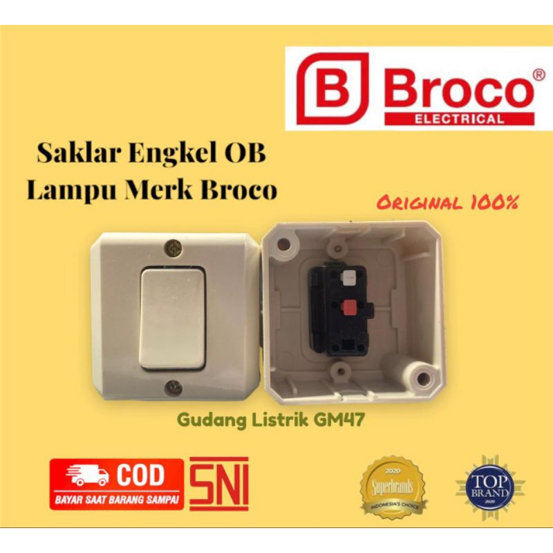 Jual SAKLAR ENGKEL OB BROCO / OUTBOW CREAM 16210 / NEW GEE UREA 16210 ...