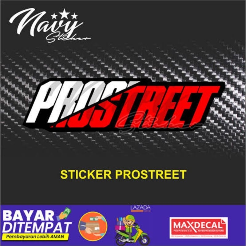 Jual STIKER PROSTREET Fake Beat Fake SCOOPY Fake PCX | Shopee Indonesia