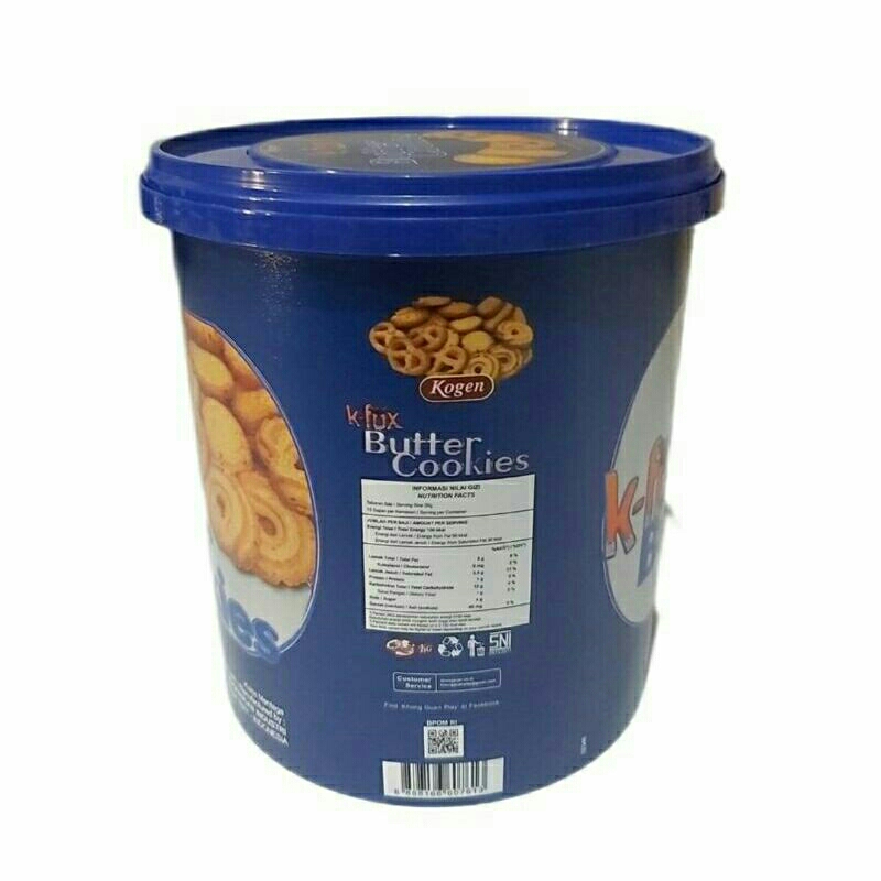 Jual Biskuit Kogen K-fox Butter Cookies Biskuit 300gr 1 Dus / Karton ...