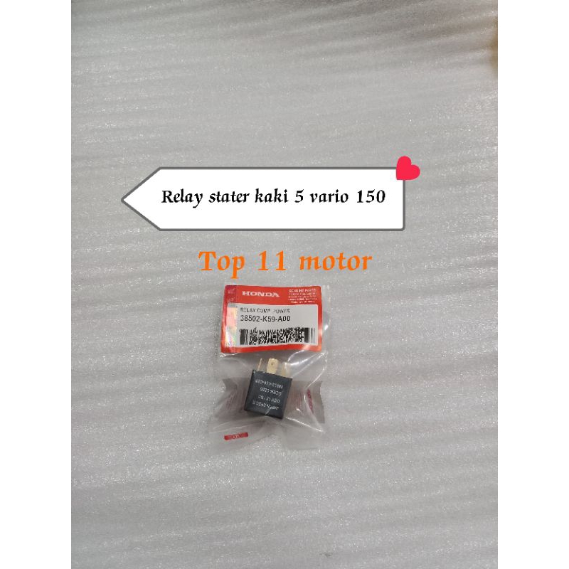 Jual Relay stater kaki 5 vario 150 fi / relay otomatis vario 150 kaki 5 12V Shopee Indonesia