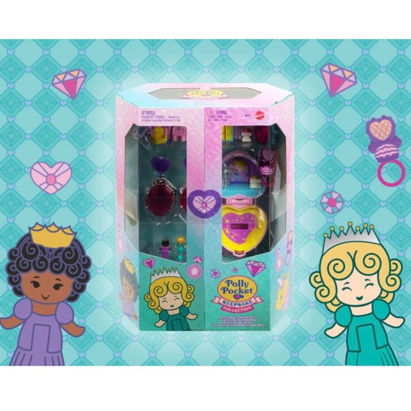 Jual Polly Pocket Keepsake Collection Royal Ball Jewelry Set Shopee