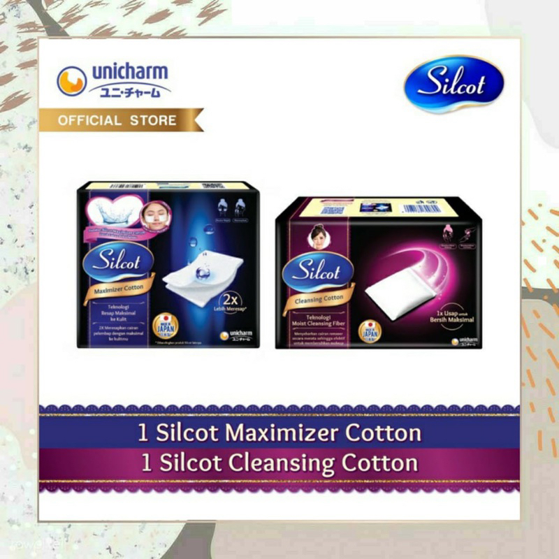 Jual Silcot Maximizer & Silcot Cleansing Cotton | Shopee Indonesia