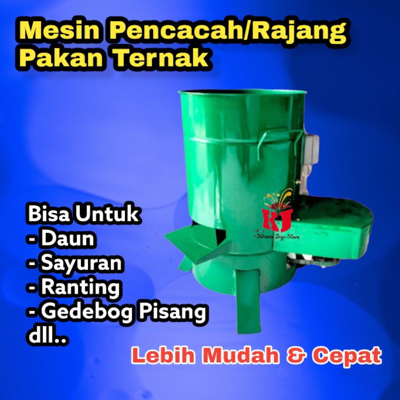 Jual Mesin Chopper Pencacah Cacah Pakan Ternak Alat Perajang Rumput