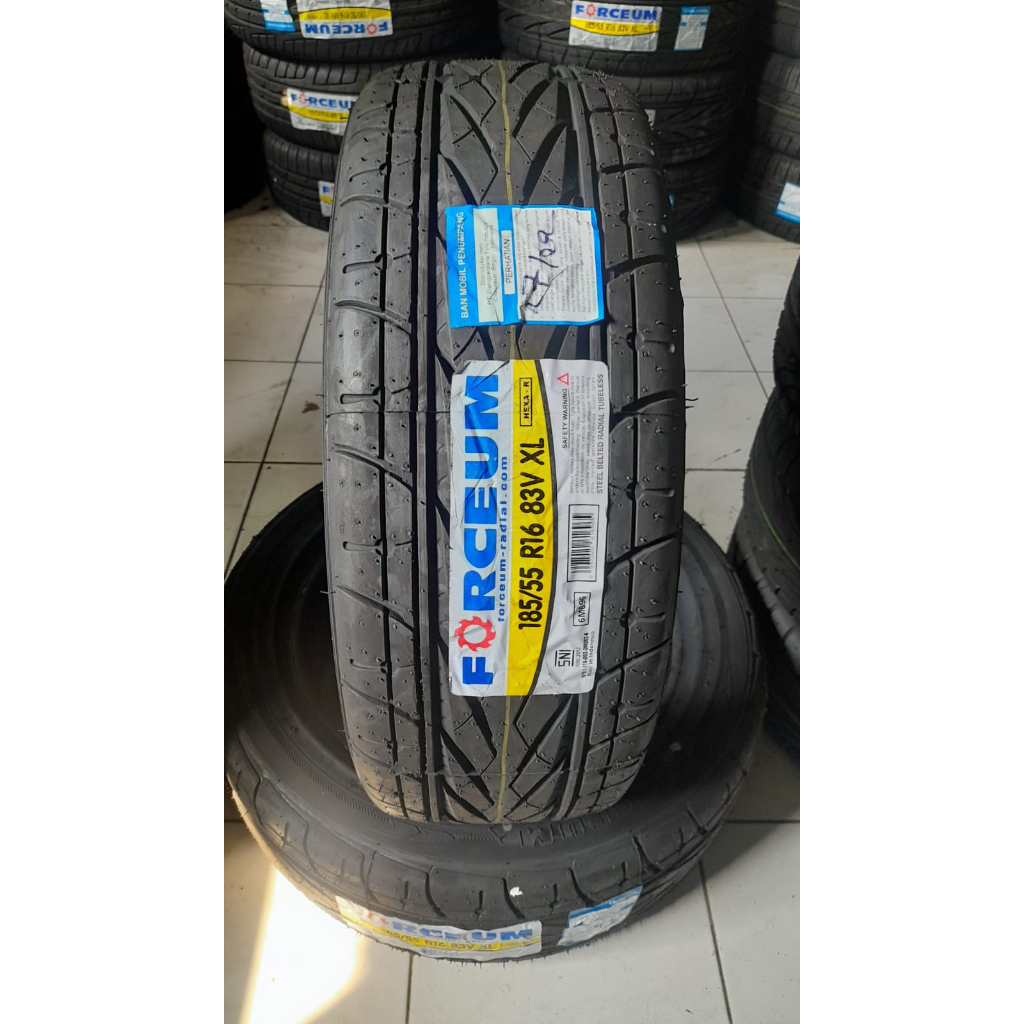 Jual Ban Mobil Standar Toyota Yaris 185 55 R16 Merk Forceum HEXA R ...