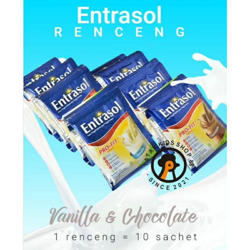 Jual Entrasol Renceng Isi 10 Sachet Susu Lansia Untuk Menjaga Kesehatan ...