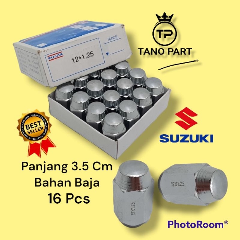 Jual Mur Roda Racing Baut Lugnut Mobil Suzuki Carry Apv Baleno Bahan ...