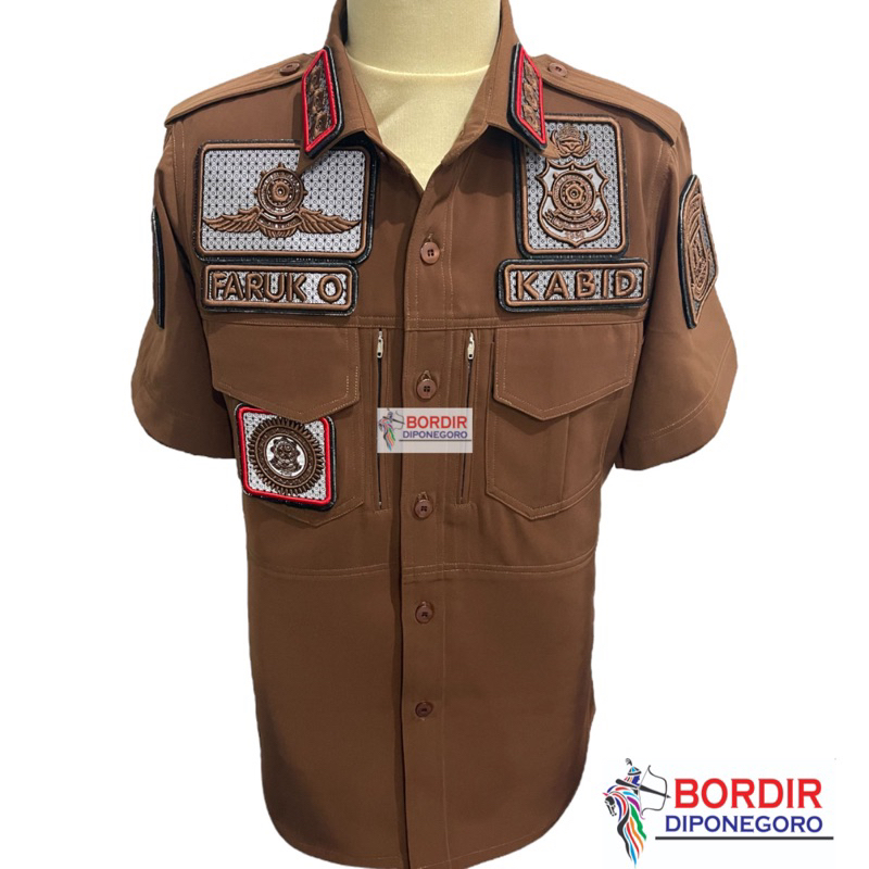 Jual SERAGAM SATPOL PP EXCLUSIVE ISTIMEWA | BAJU SATPOL PP | SERAGAM ...