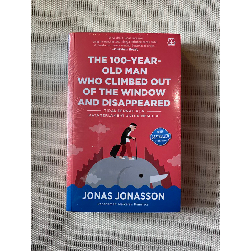 Jual Novel Terjemahan Original Segel The 100 Year Old Man Who Climbed Out Of The Window And