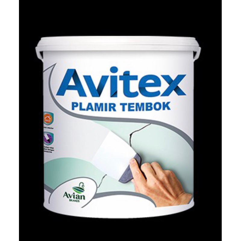 Jual Avitex Plamir Tembok Dempul Tembok Wall Putty Kg Shopee Indonesia