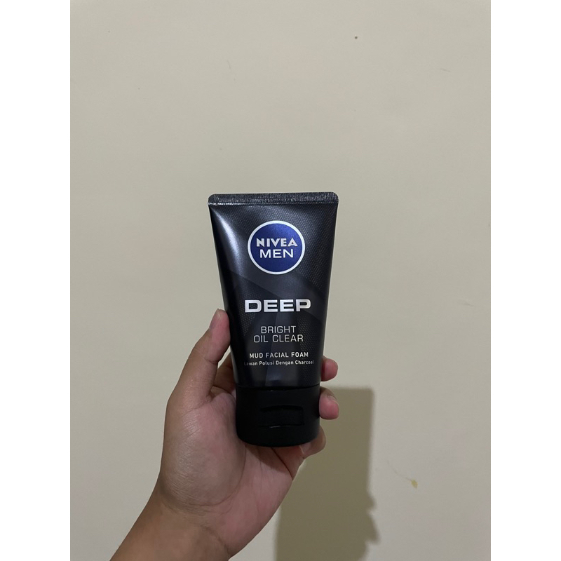 Jual Nivea Men Clean Deep Bright Oil Clear Foam 100ml Shopee Indonesia 1601