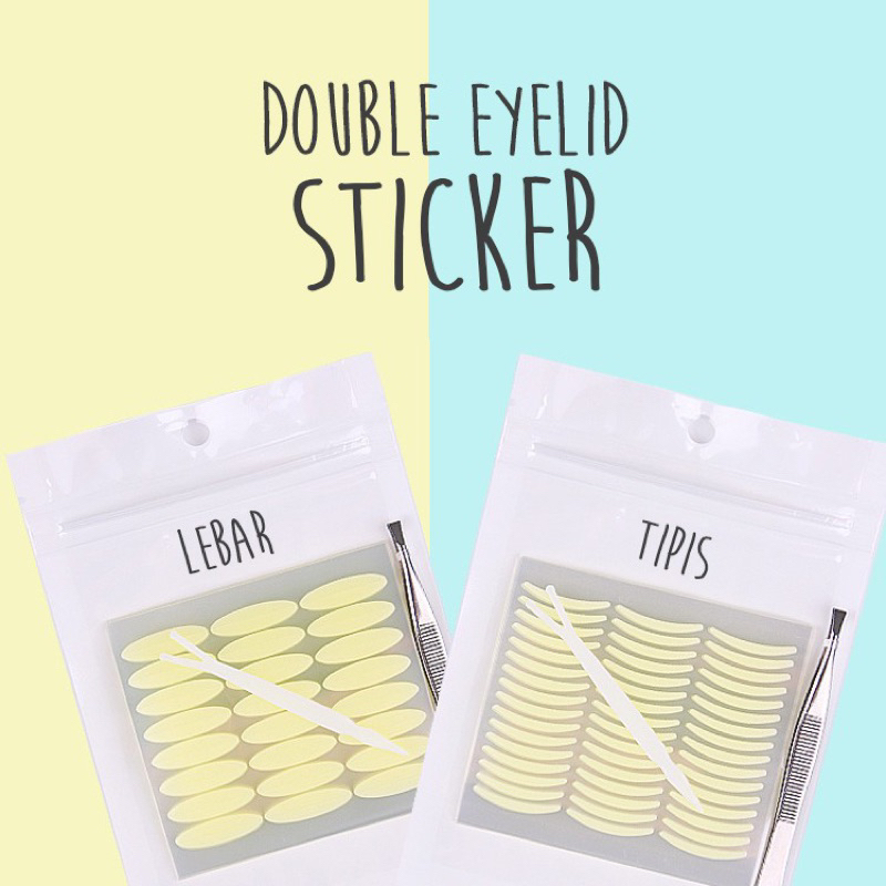Jual Double eyelid sticker selotip lipatan mata stiker scot scott ...