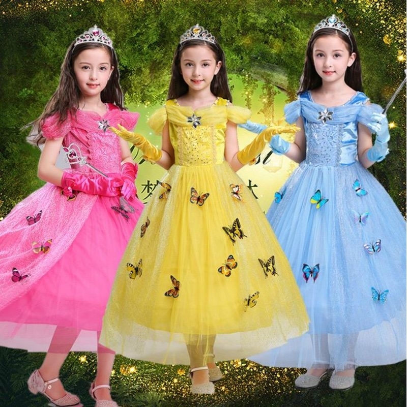 Jual Gaun + Aksesoris / Kostum Princess Cinderella / Kostum anak ...