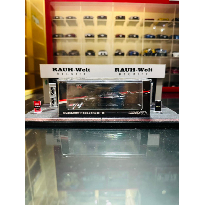 1/64 INNO64 NISSAN Skyline GTR R34 Nismo R-Tune chrome or Chine Hobby