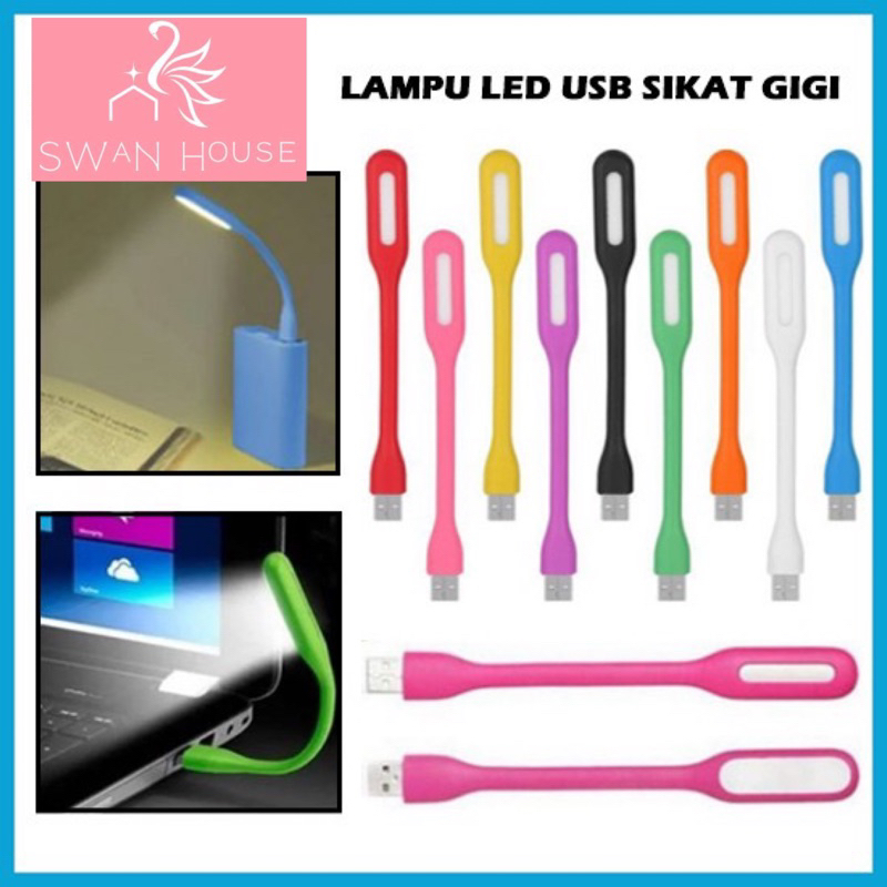 Jual Lampu Led Sikat Usb Lampu Belajar Led Lampu Usb Lampu Komputer Laptop Lampu Baca Sh Aa