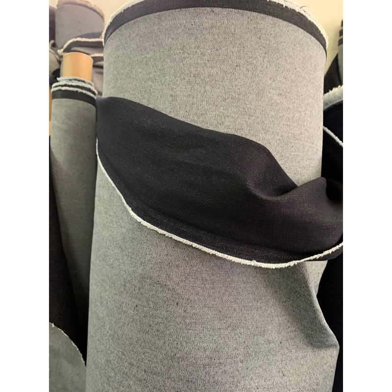 Kain Jeans Denim Raw Gulungan Roll Bahan Mentah Rollan Grosir