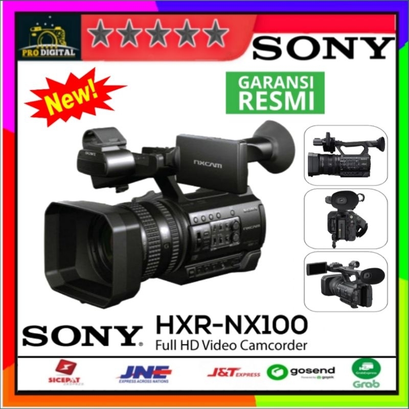 Jual SONY CAMCORDER HXR NX100 HANDYCAM SONY HXRNX100 NXCAM