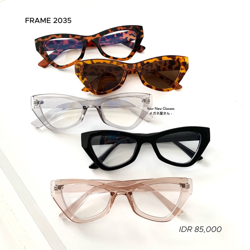 Jual Frame unik 2035 / Frame Persegi / Frame Korea / Kacamata Unik ...