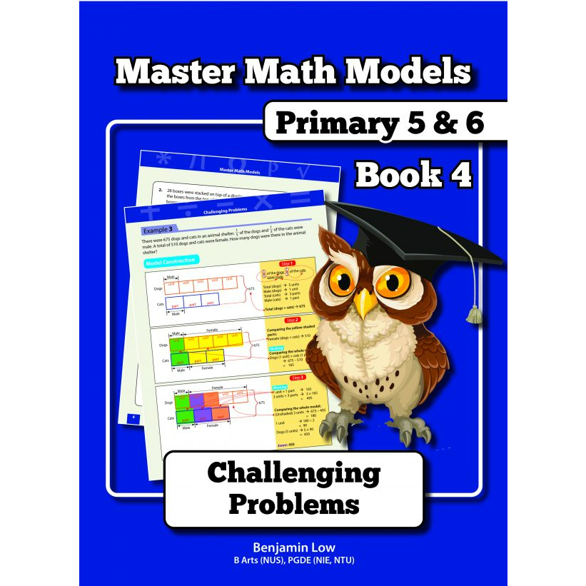Jual Master Math Models Primary 5 & 6 Book 4 – Challenging Problems ...