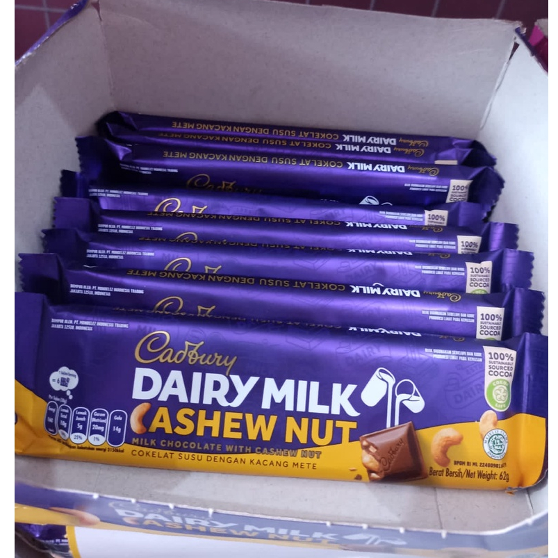 Jual Coklat Cadbury Dairy Milk 62g | Coklat Dairy Milk | Shopee Indonesia