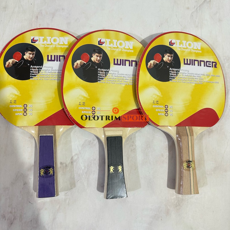 Jual Bat Ping Pong LION WINNER Bet Tenis Meja Original | Shopee Indonesia