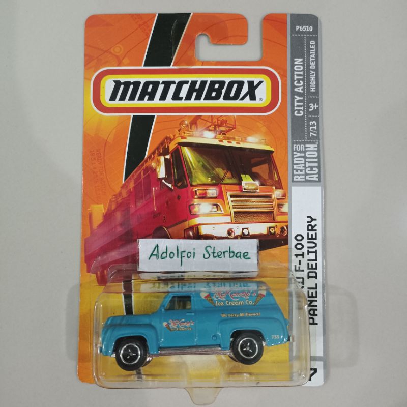 Jual matchbox ford F-100 f100 panel delivery city action mc kenzie's ...