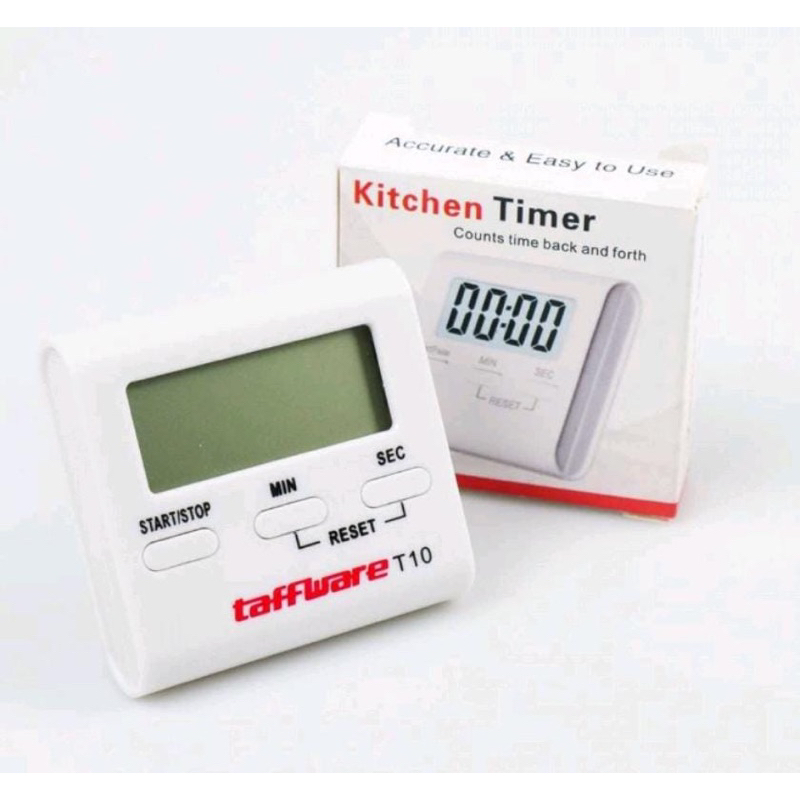 Jual Timer Masak Dapur Countdown Digital Alarm Clock Kitchen Putih ...