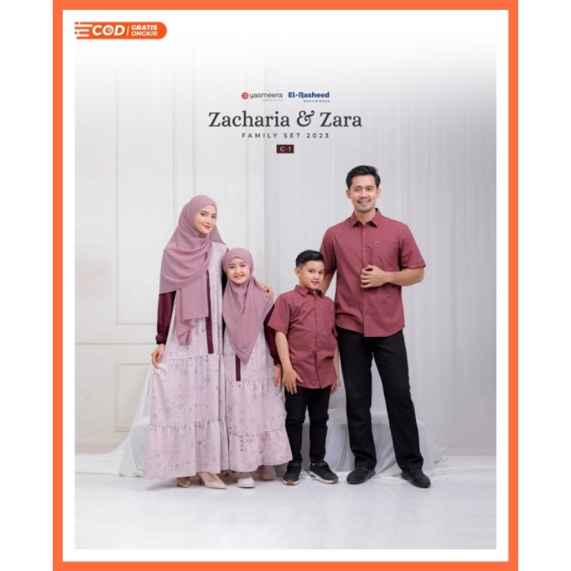 Jual Family Set Yasmeera X El-Rasheed Zacharia & Zara Family Set ...