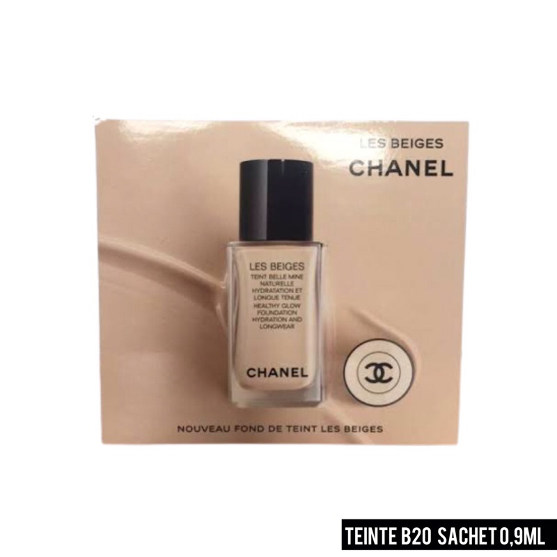 Jual Chanel Les Beiges Foundation B20 Sample Sachet Shopee Indonesia