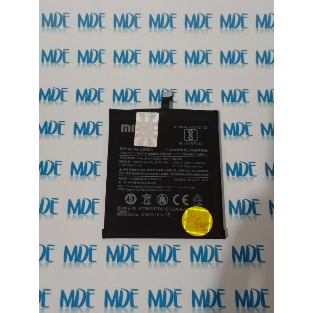 Jual Baterai Xiaomi Redmi 4A BN30 BN 30 Original Batre Battery Shopee