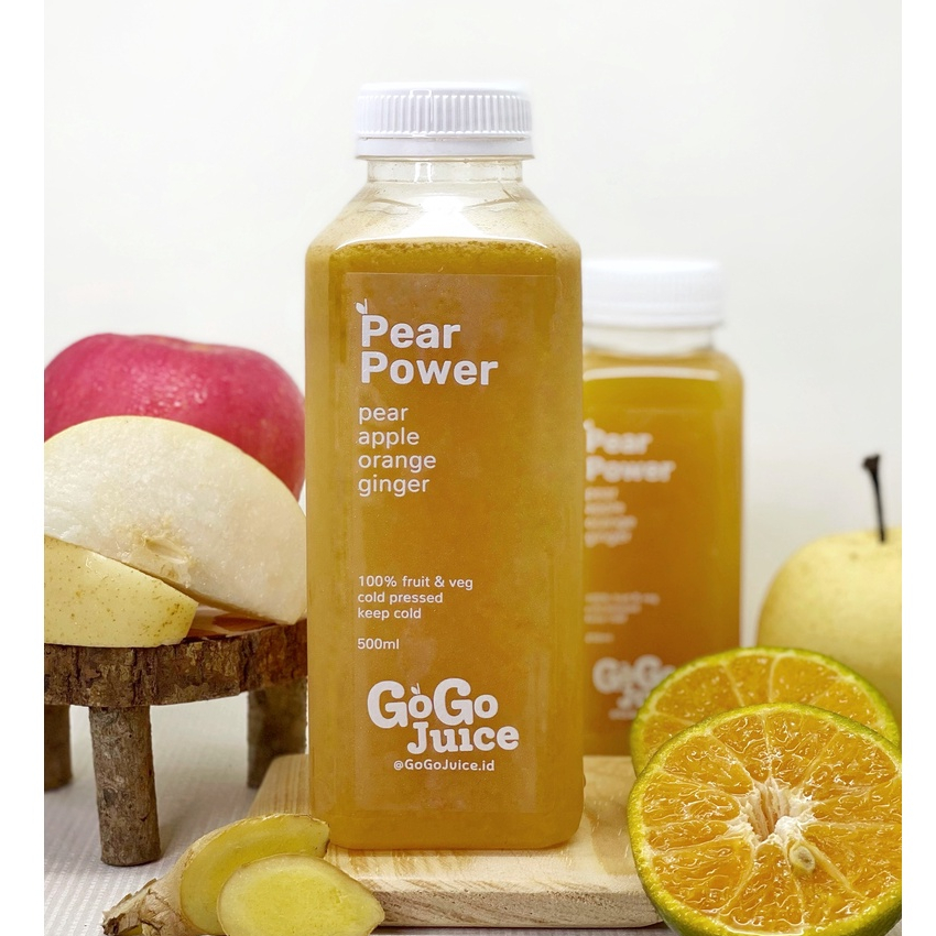Jual Pear Power 500ML | Cold Pressed Juice Jus Pir Apel Jeruk Jahe 100% ...