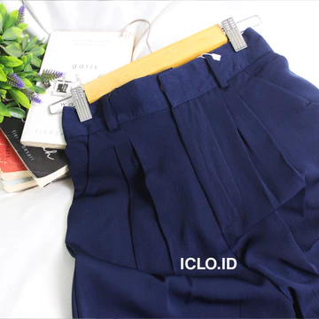 Loose Pants 332 PREMIUM Anti Kusut Celana Kulot Highwaist Bahan Jatuh Loosepants Trousers Wanita