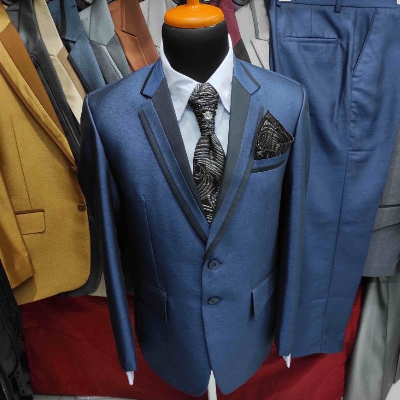 Jual Harga Paket 1 set ( Jas, celanan, rompi, dasi dan saputangan nya ...