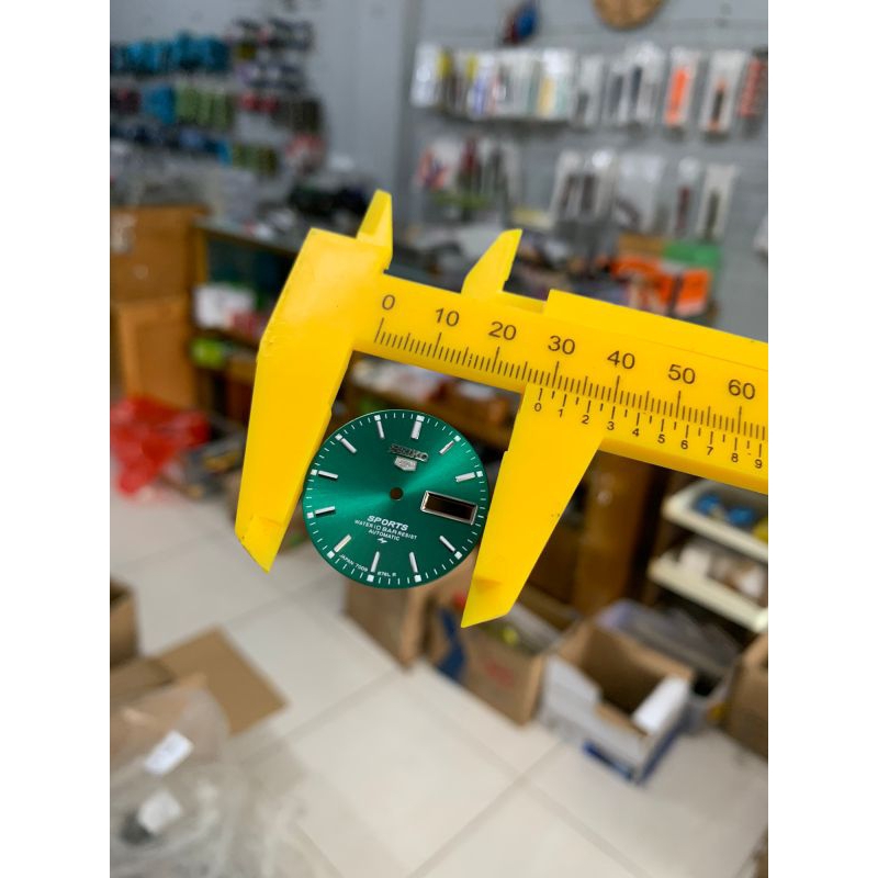 Jual Plat dial Jam Tangan Seiko 5 sport hijau 7009 | Shopee Indonesia