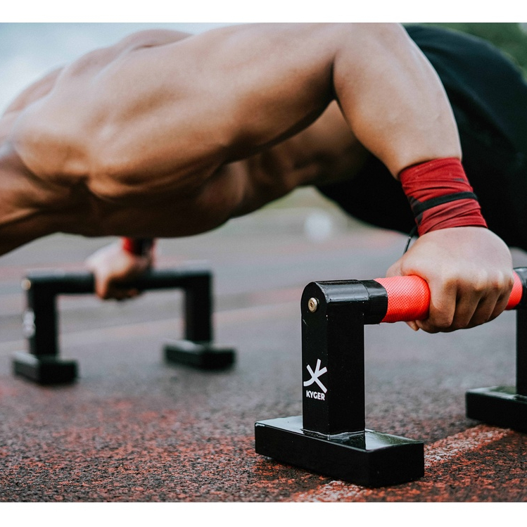 Jual Kyger Evo Series Parallette Bar (Push Up, Planche, Calisthenic