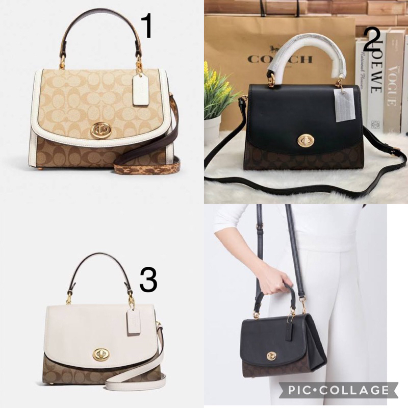 Jual coach tilly top handle satchel 76620 coach original Shopee Indonesia