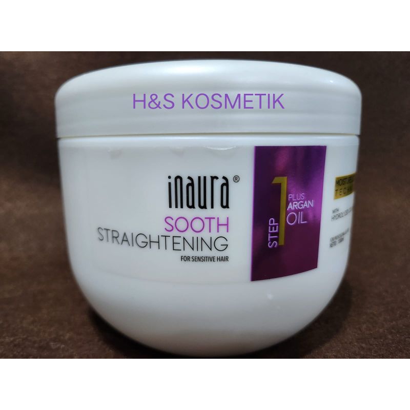 Jual inaura SOOTH STRAIGHTENING STEP 1 1000 ML | Shopee Indonesia