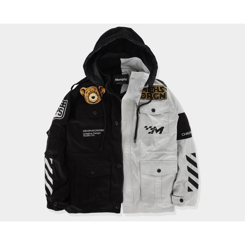 Jual MEMPHIS SHERPA PARKA JACKET VARSITY JACKET - KIZOKU/ OKINAWA ...